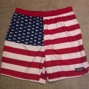NEVER WORN American Flag style VV bathing suit